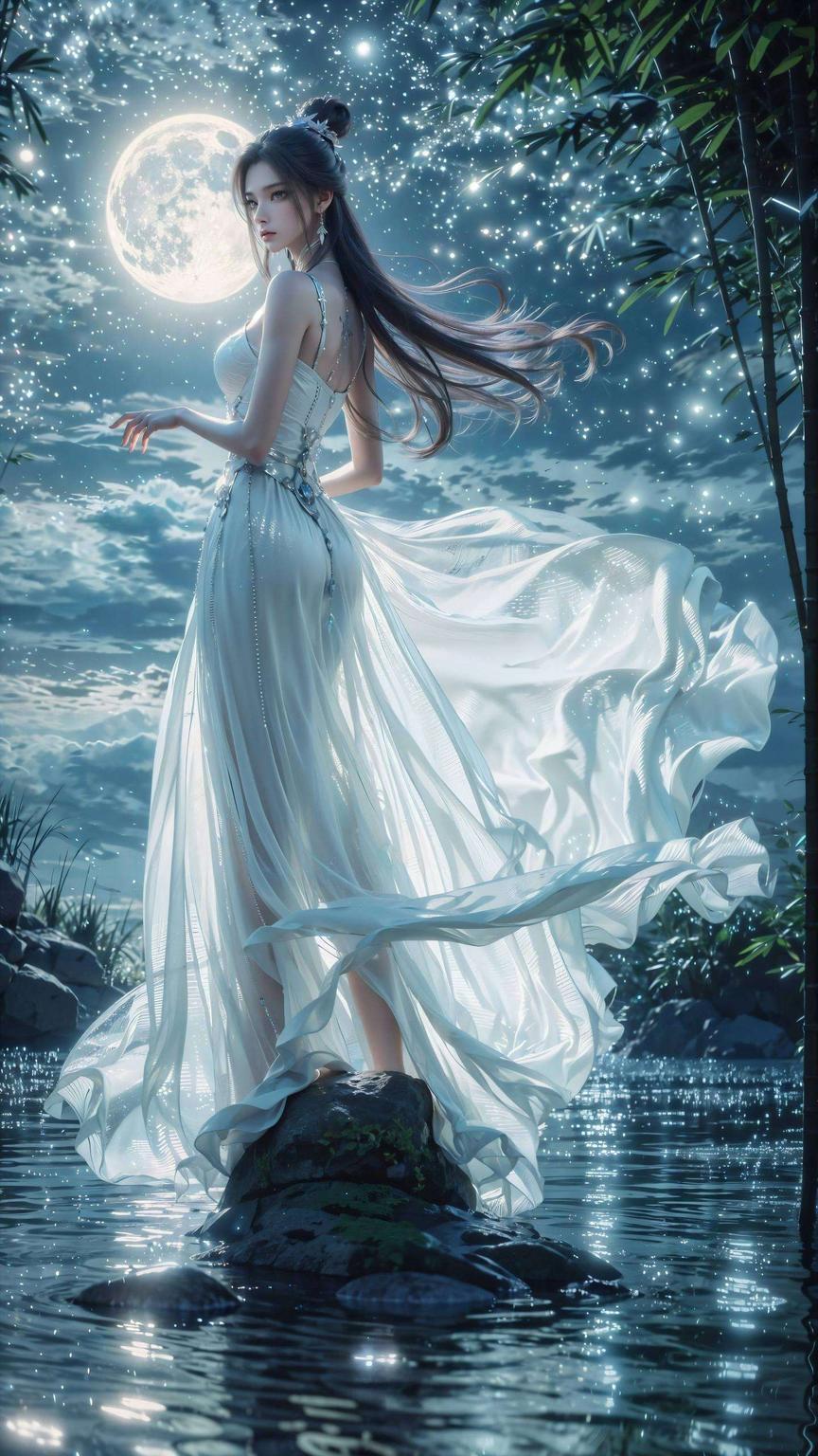 苹果用户专属这壁纸美得像是从《诛仙》世界里截取的一帧