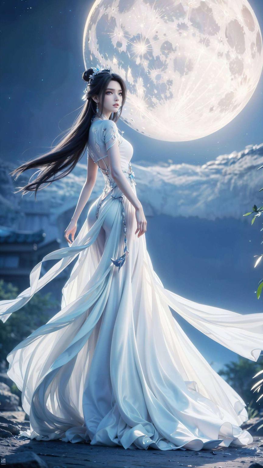 气质清冷给你带来极致的视觉享受