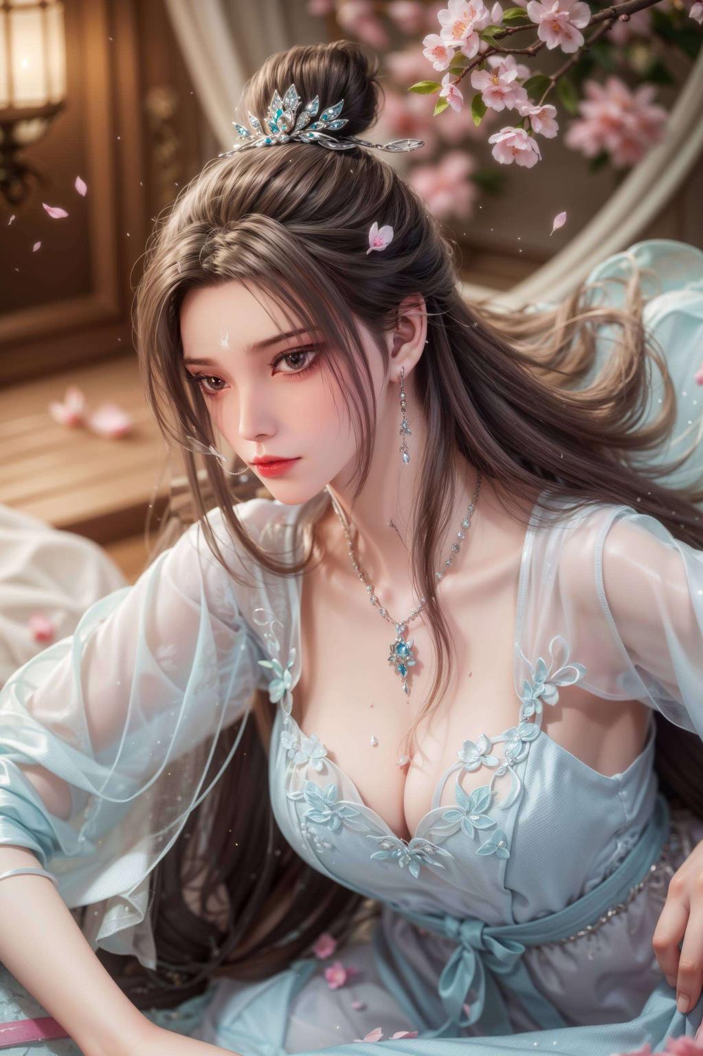 看这儿！《诛仙3》里的陆雪琪雪琪剑指苍穹