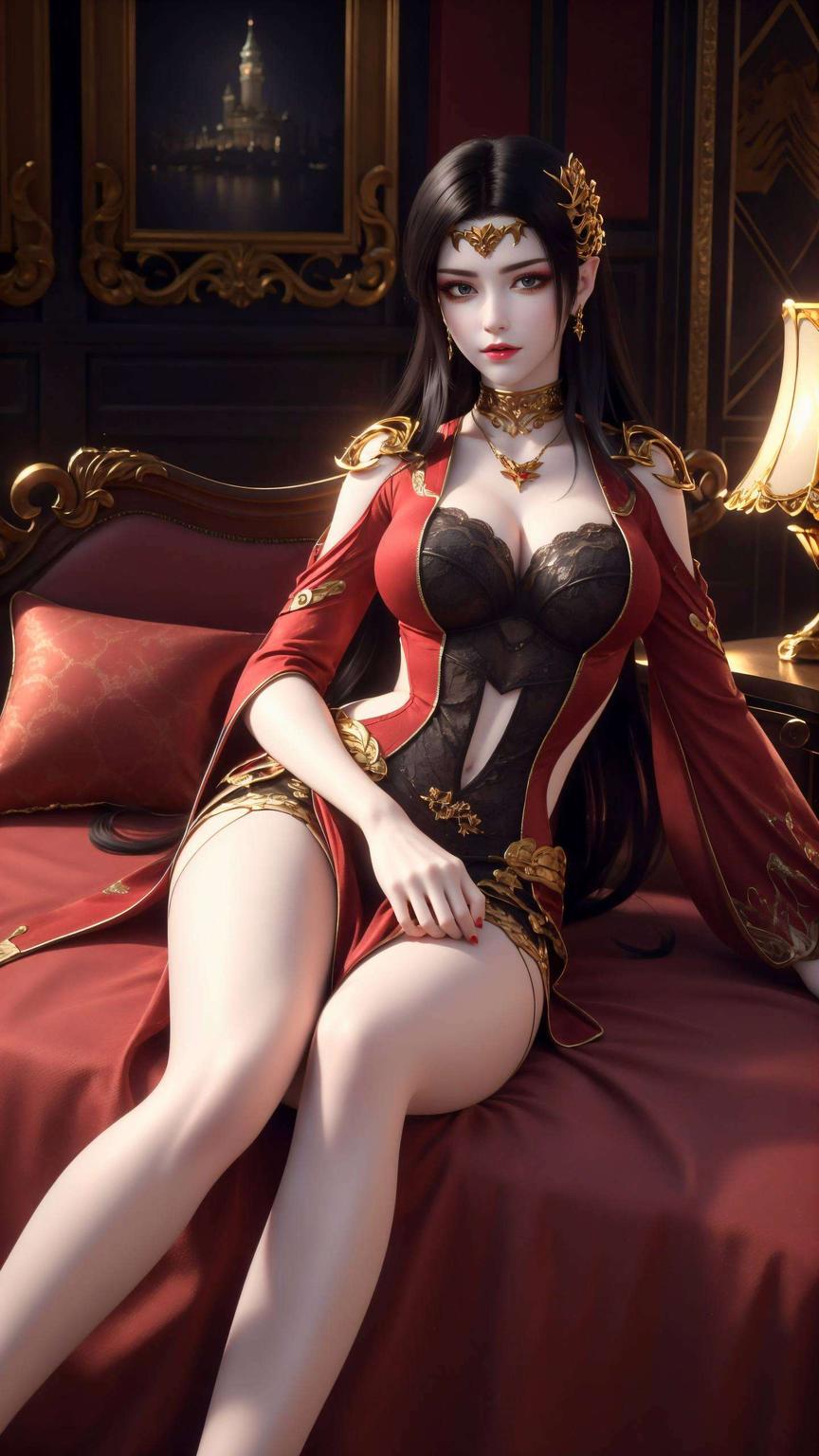 神秘蛇发女妖让你的电脑瞬间变身艺术馆！