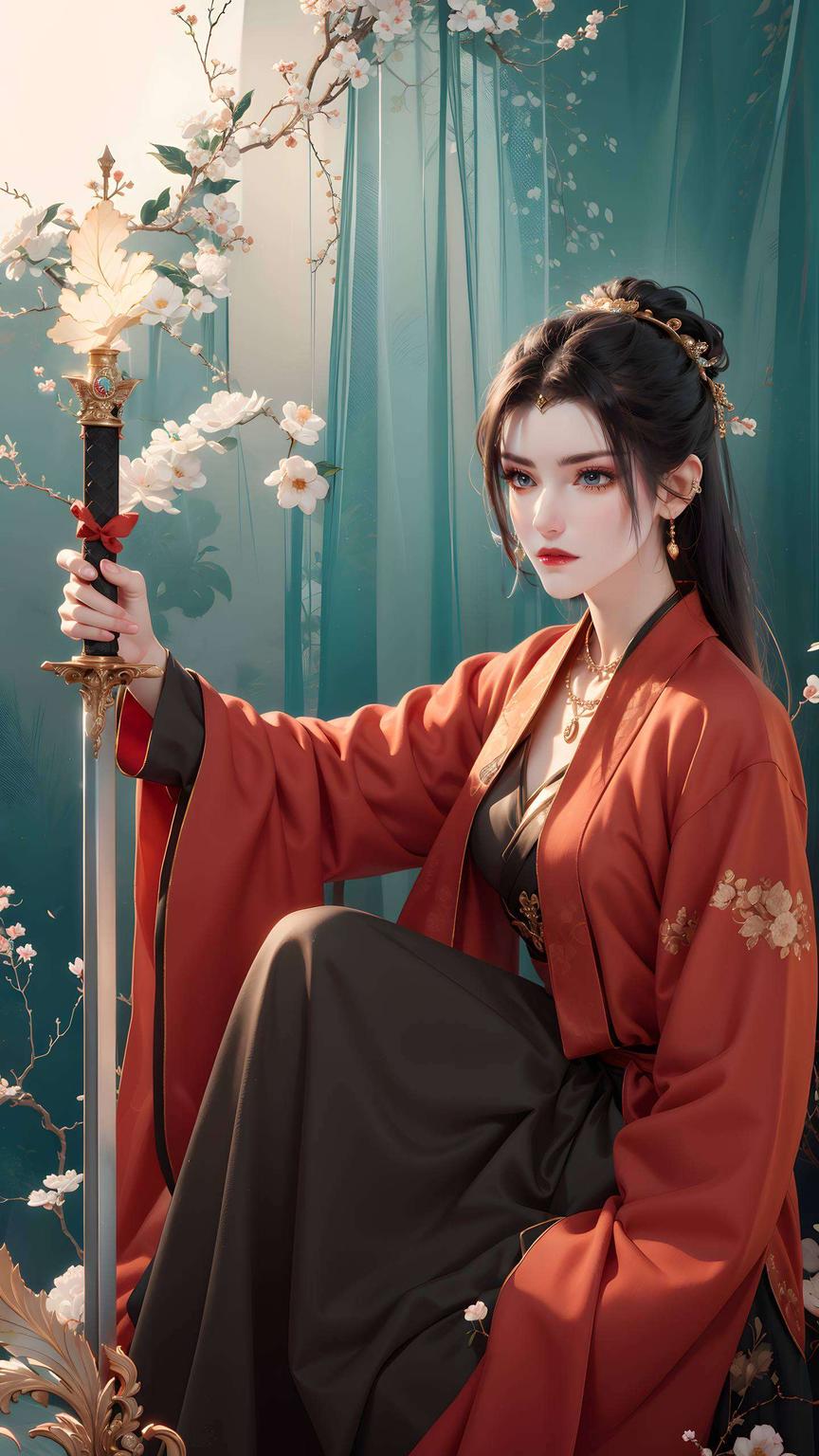 斗破苍穹迷粉福利来啦！这款高清完美像素的平板动画壁纸气质冷艳