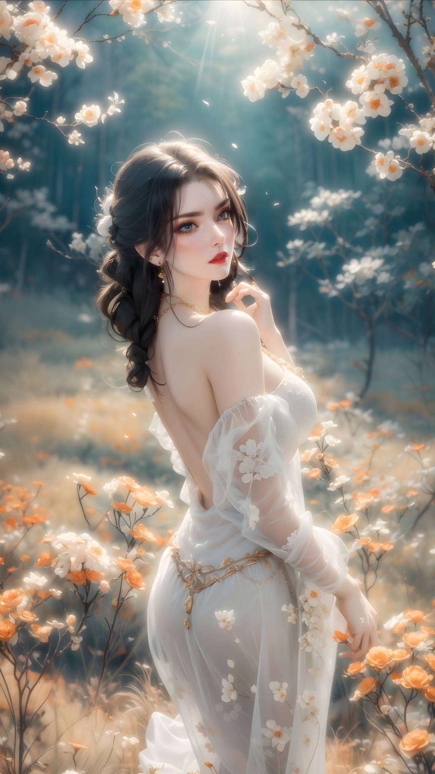 绿色二次元壁纸美杜莎斗破苍穹