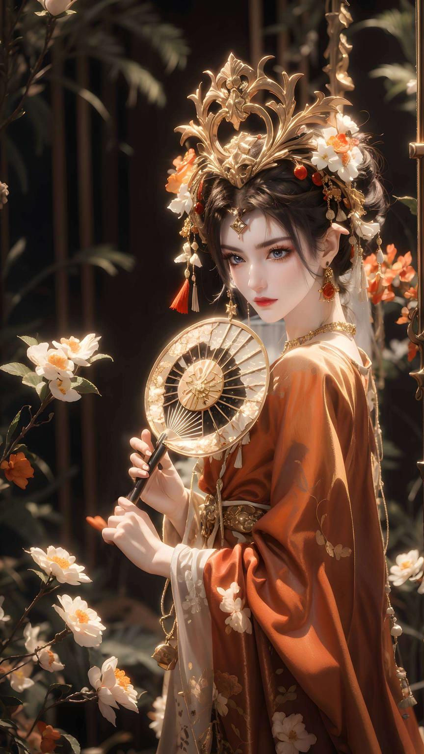 引人入胜这款极简风格的美杜莎AI壁纸