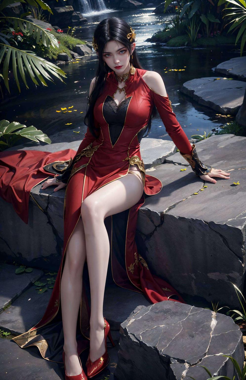 带你领略蛇女王的神秘魅力每一块都像是从漫画中跃然而出