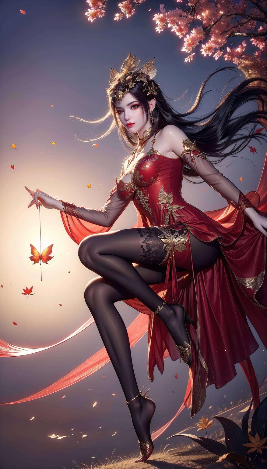 斗破苍穹之美杜莎横屏电脑版眼神犀利