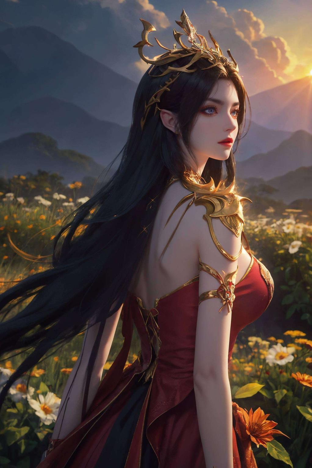 尽显神秘蛇发女妖之美流畅动画