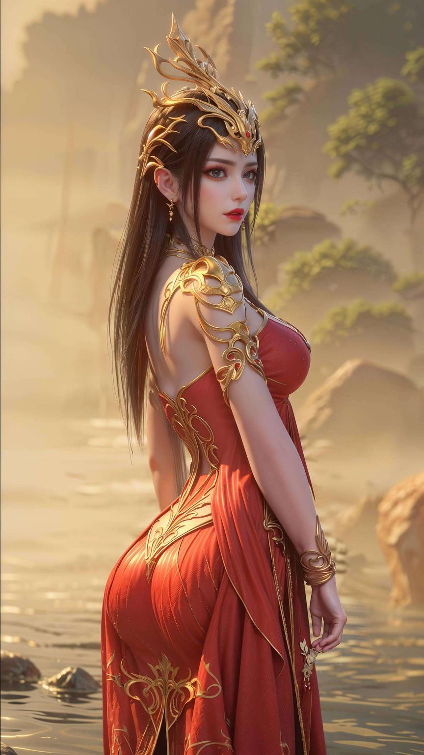 毒蛇发丝一触即发