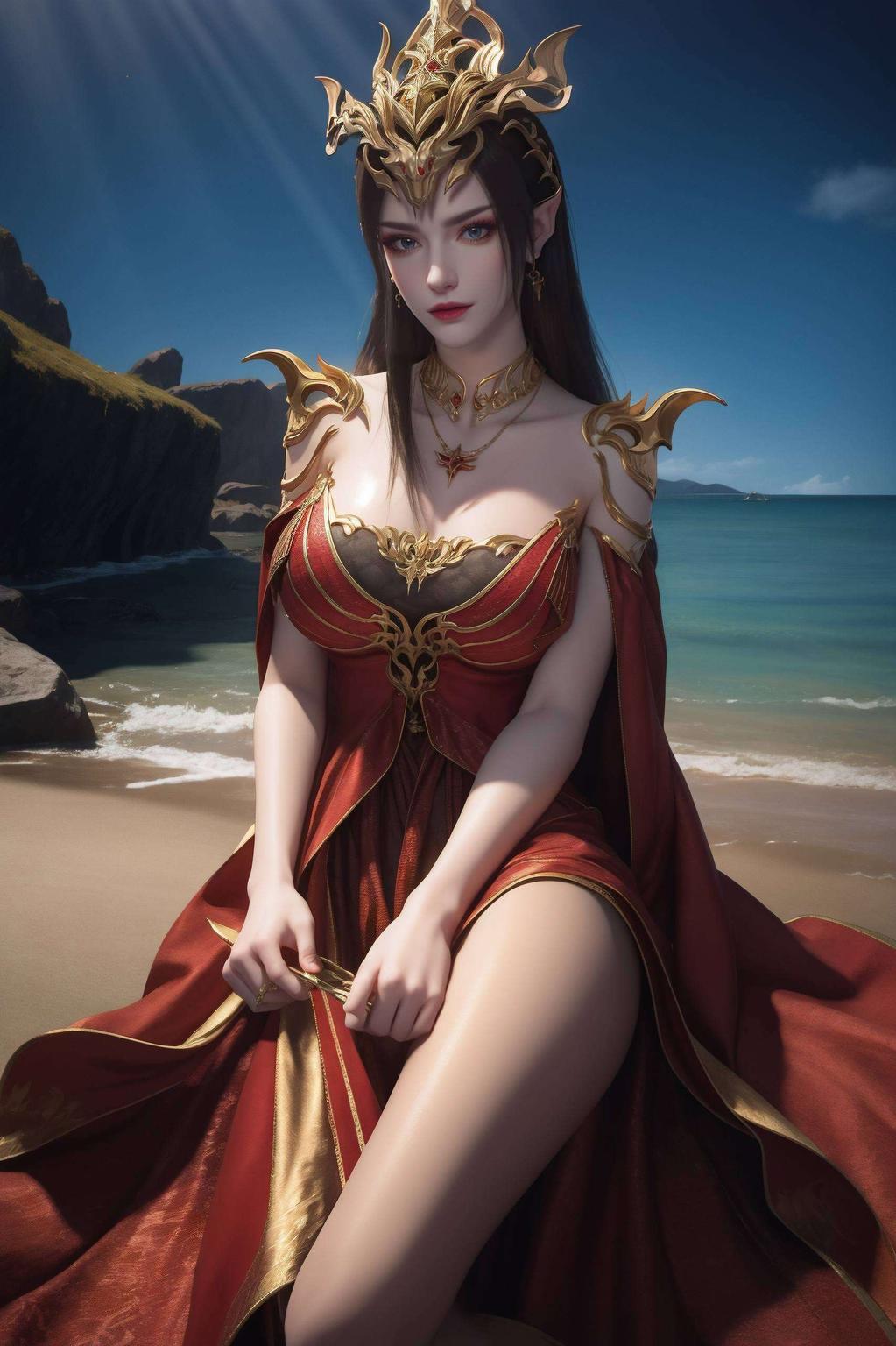 这期的壁纸分享蛇发美女的神秘魅力