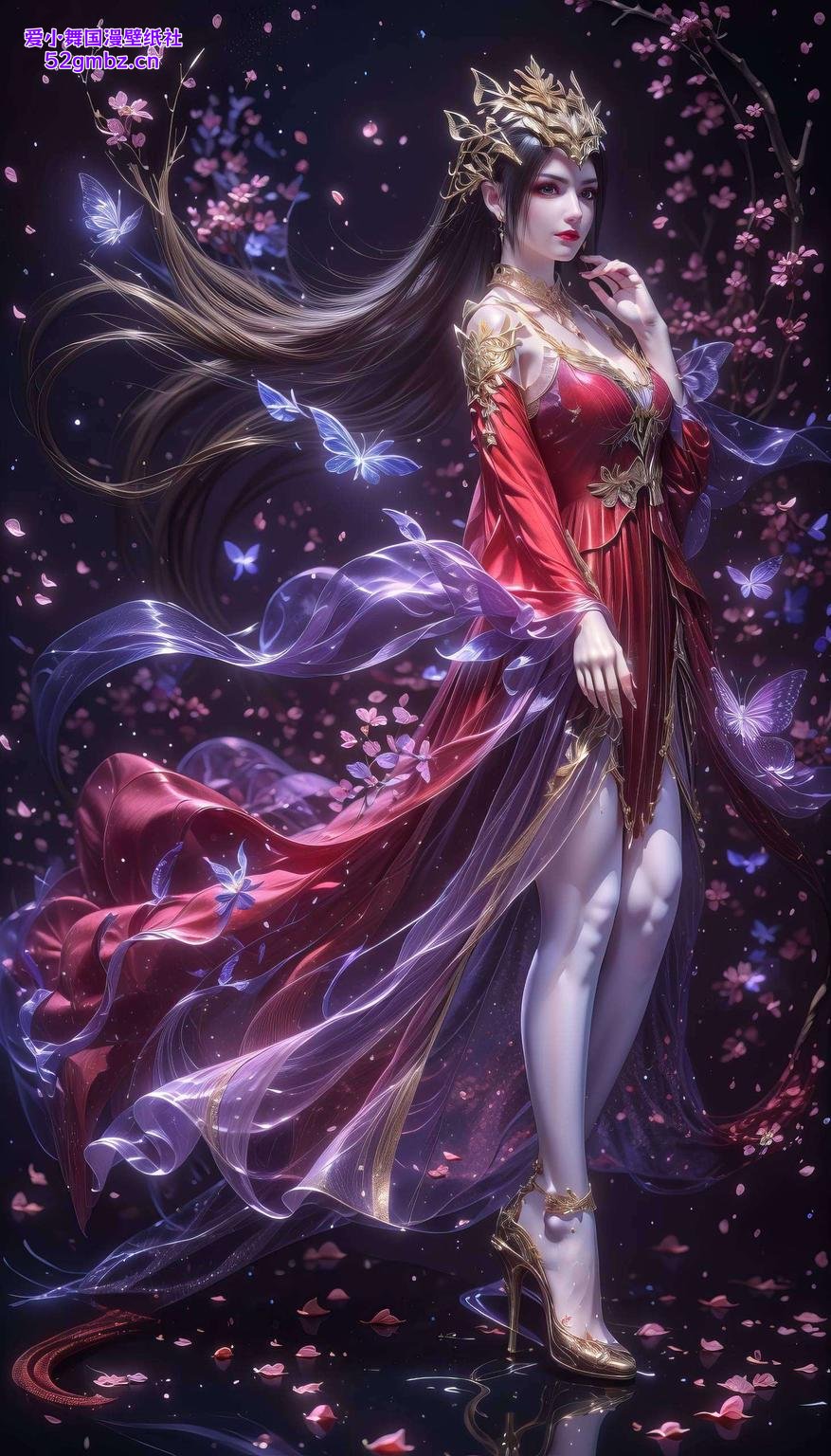 美杜莎正脸壁纸蛇发飘逸生动