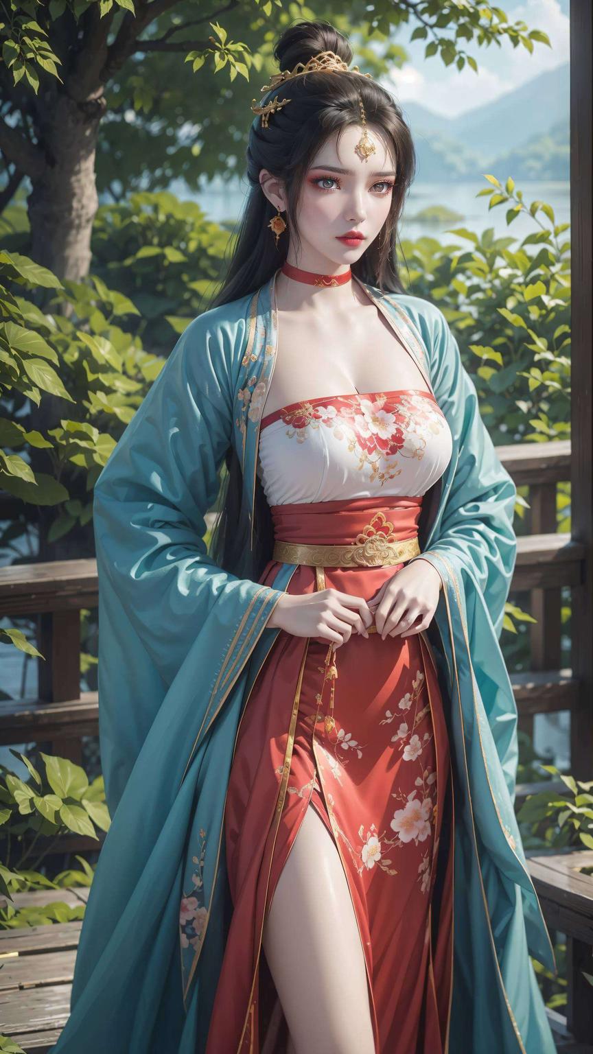 细腻笔触描绘出温柔瞬间完美匹配iPad桌面