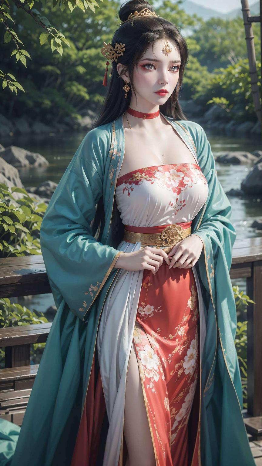 风格独特墨云AI绘画壁纸