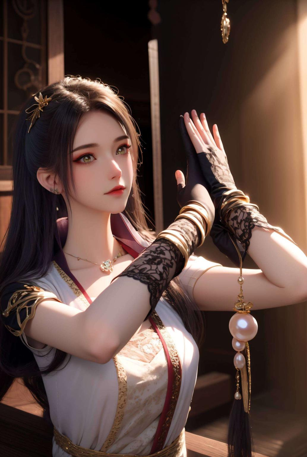 南宫夕儿紫韵盈目尽显典雅韵味