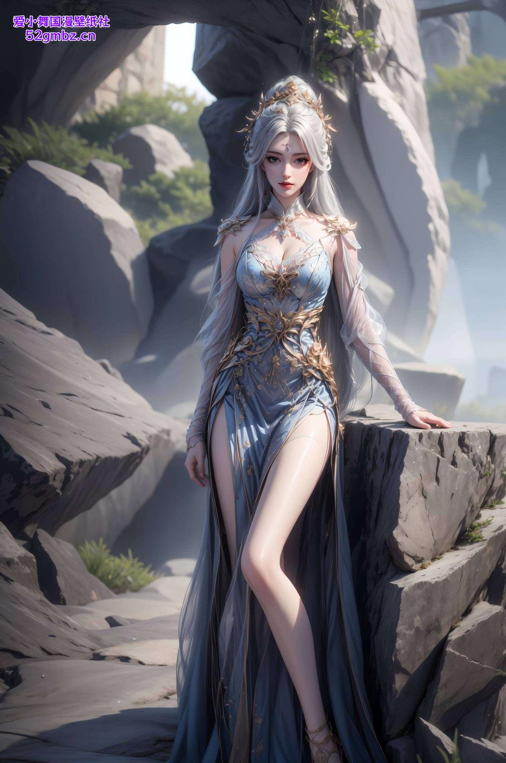 高清壁纸尽显仙气简洁风平板背景