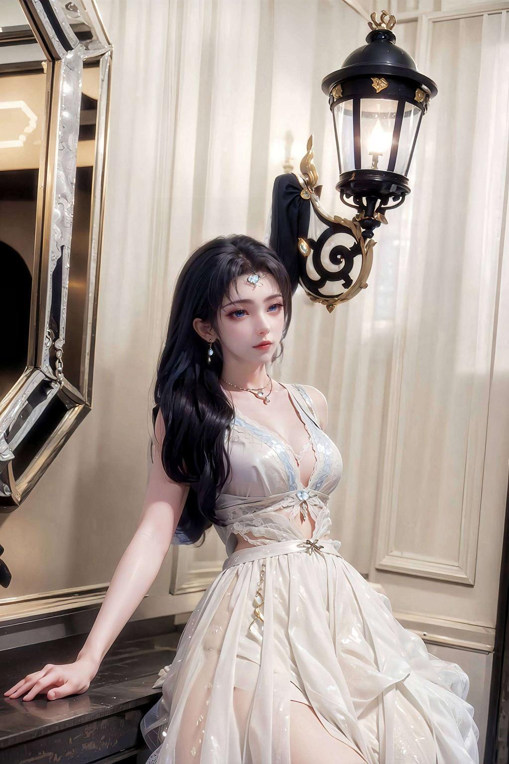 这款紫色精细的壁纸尽显古典韵味