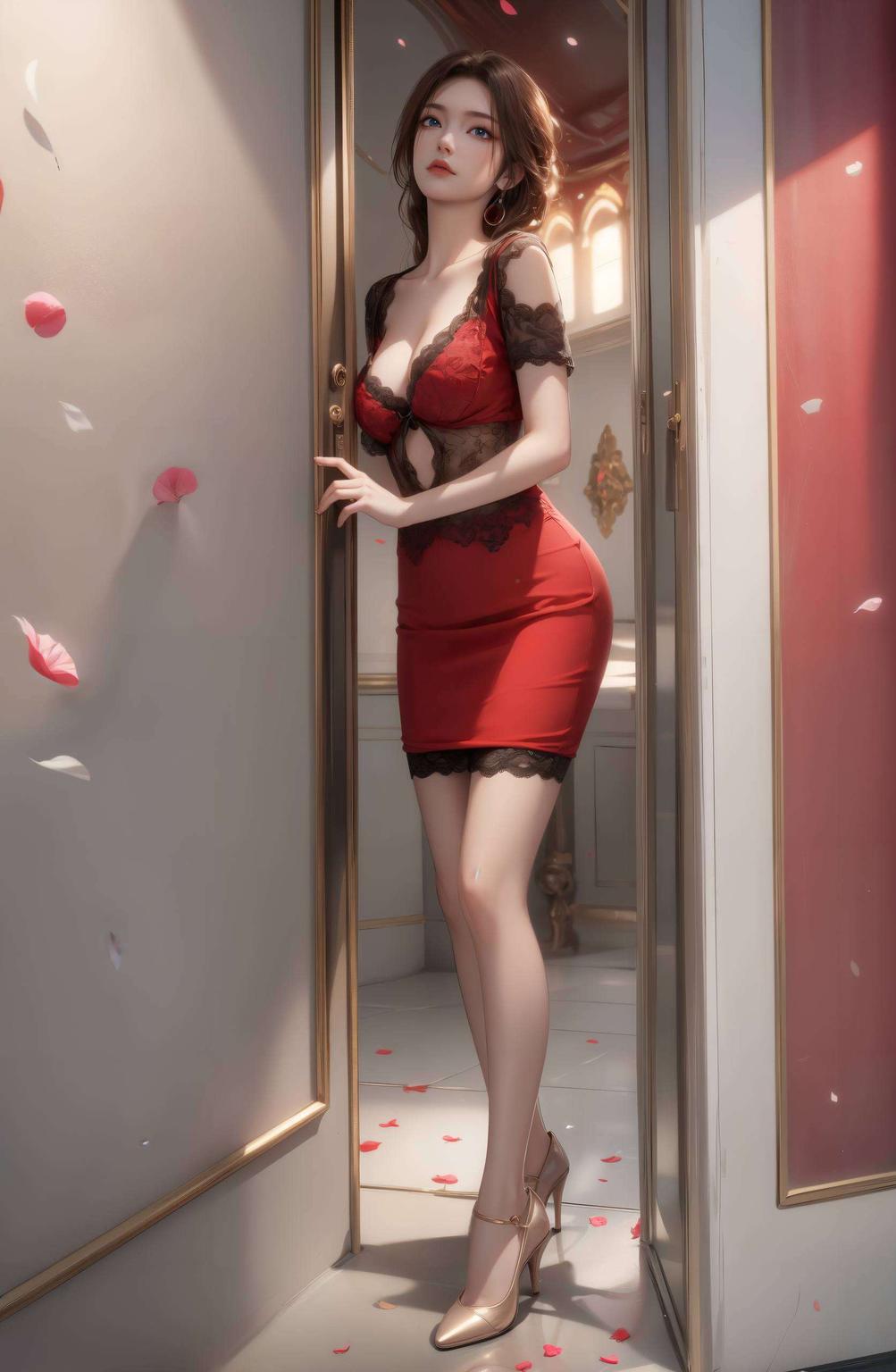 今天给大家带来一款超美的古风动态壁纸——动漫蔷薇！画面细腻花瓣随风轻舞