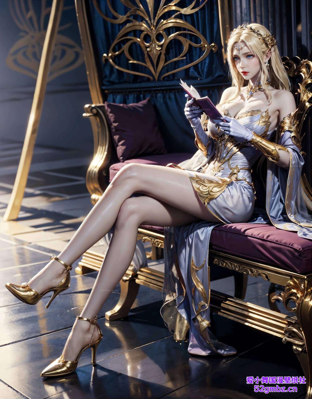 雪白身影舞动在绿意盎然的夏天夏日炎炎