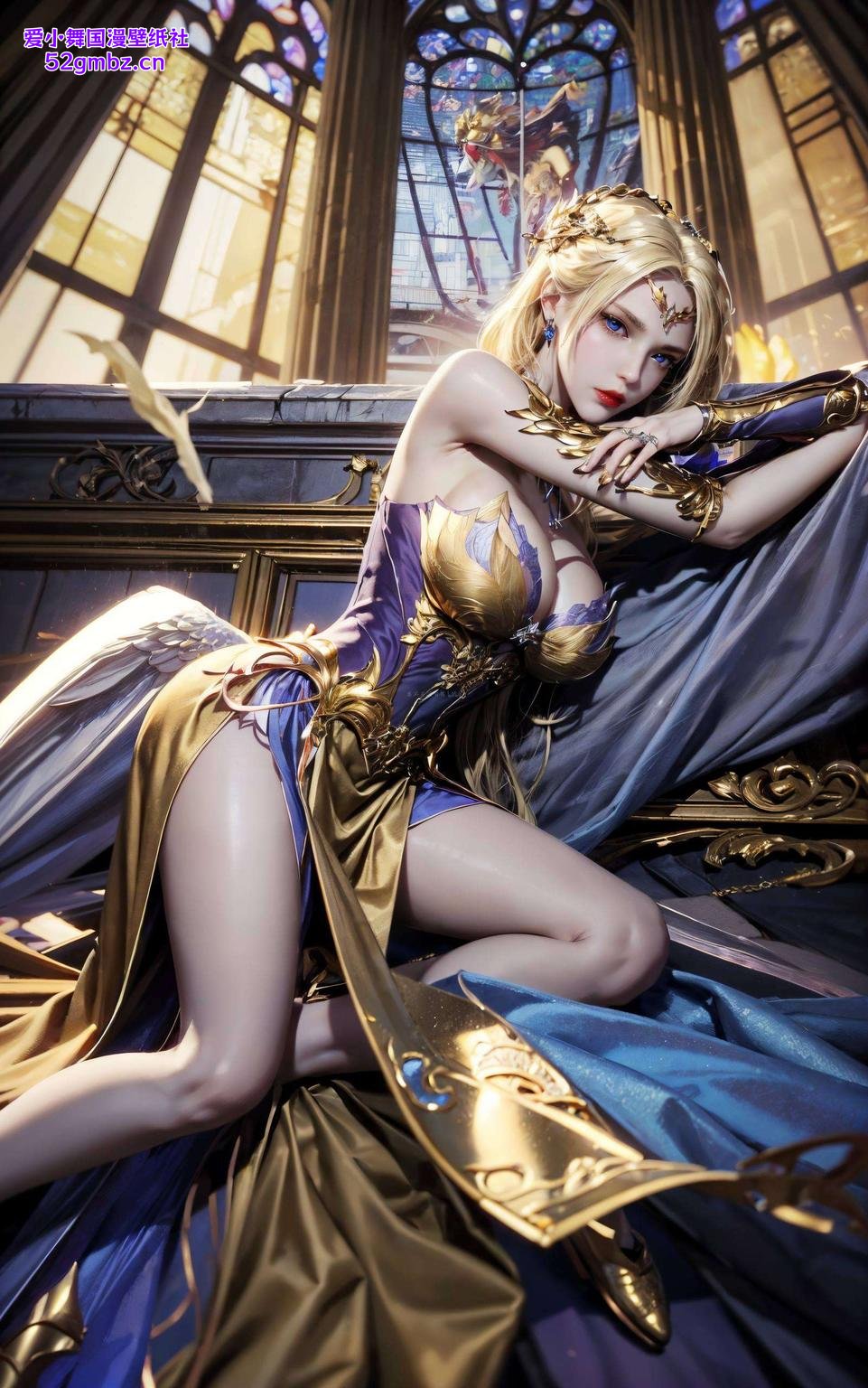 为你的安卓手机增添一份仙气！#斗罗大陆桌面壁纸#千仞雪的美艳壁纸来啦！炫彩光影