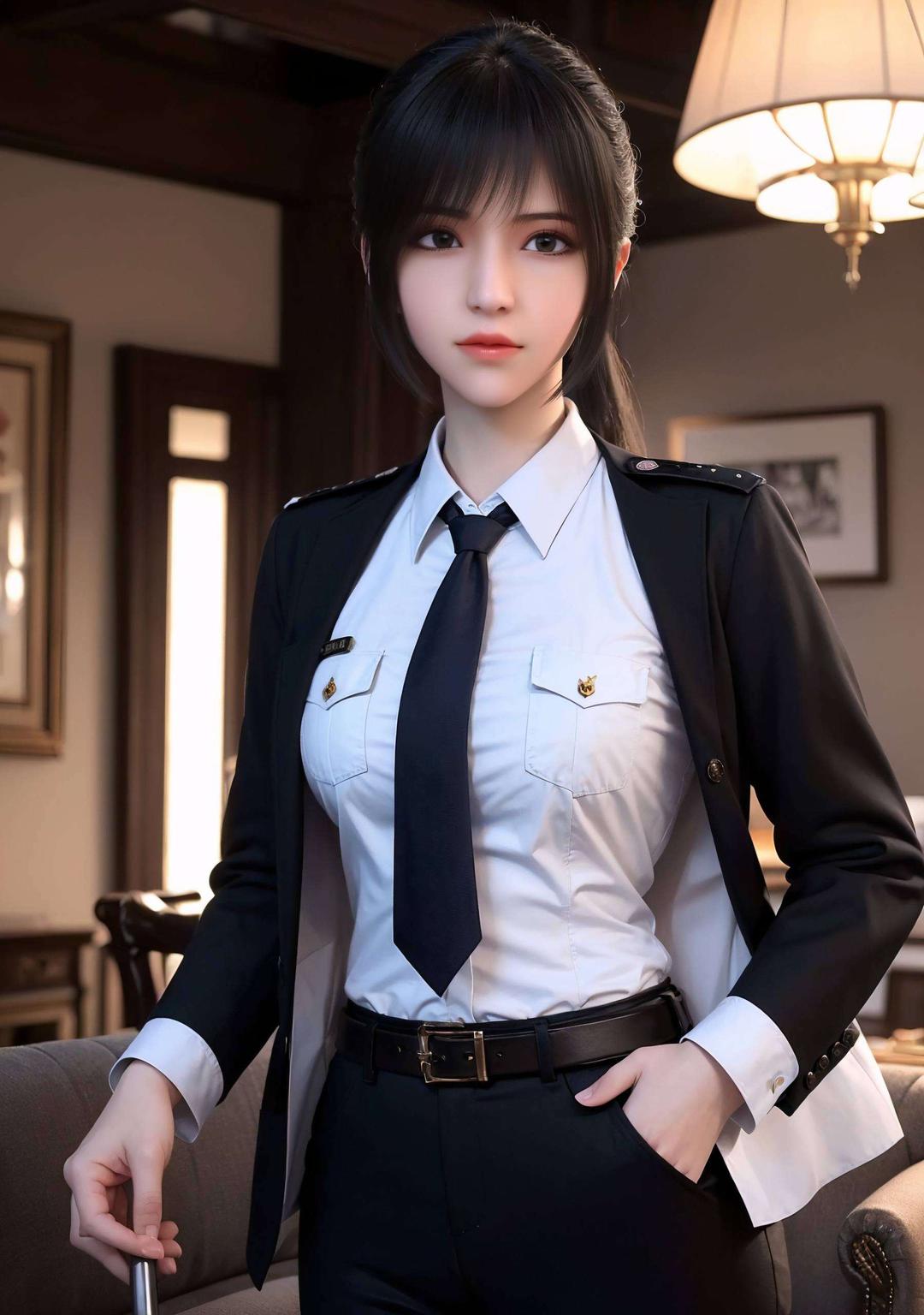 高清细节让你仿佛能感受到她的呼吸眼神坚毅