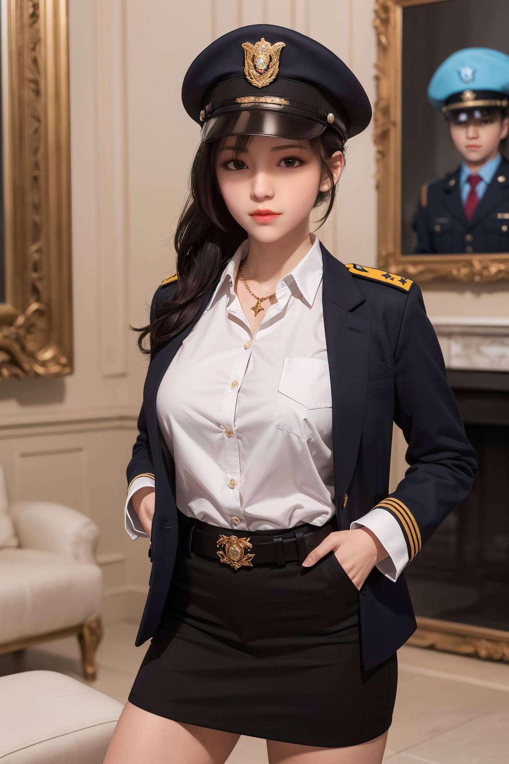 简约而不失大气雄兵连琪琳风采尽显！高清细腻