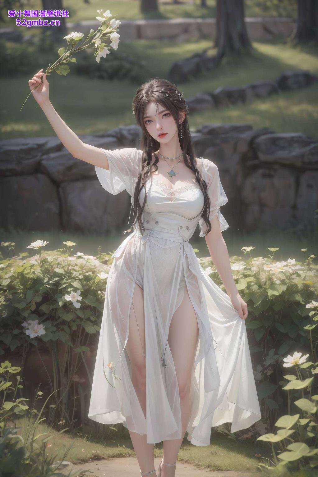 简洁大方高清竖屏壁纸