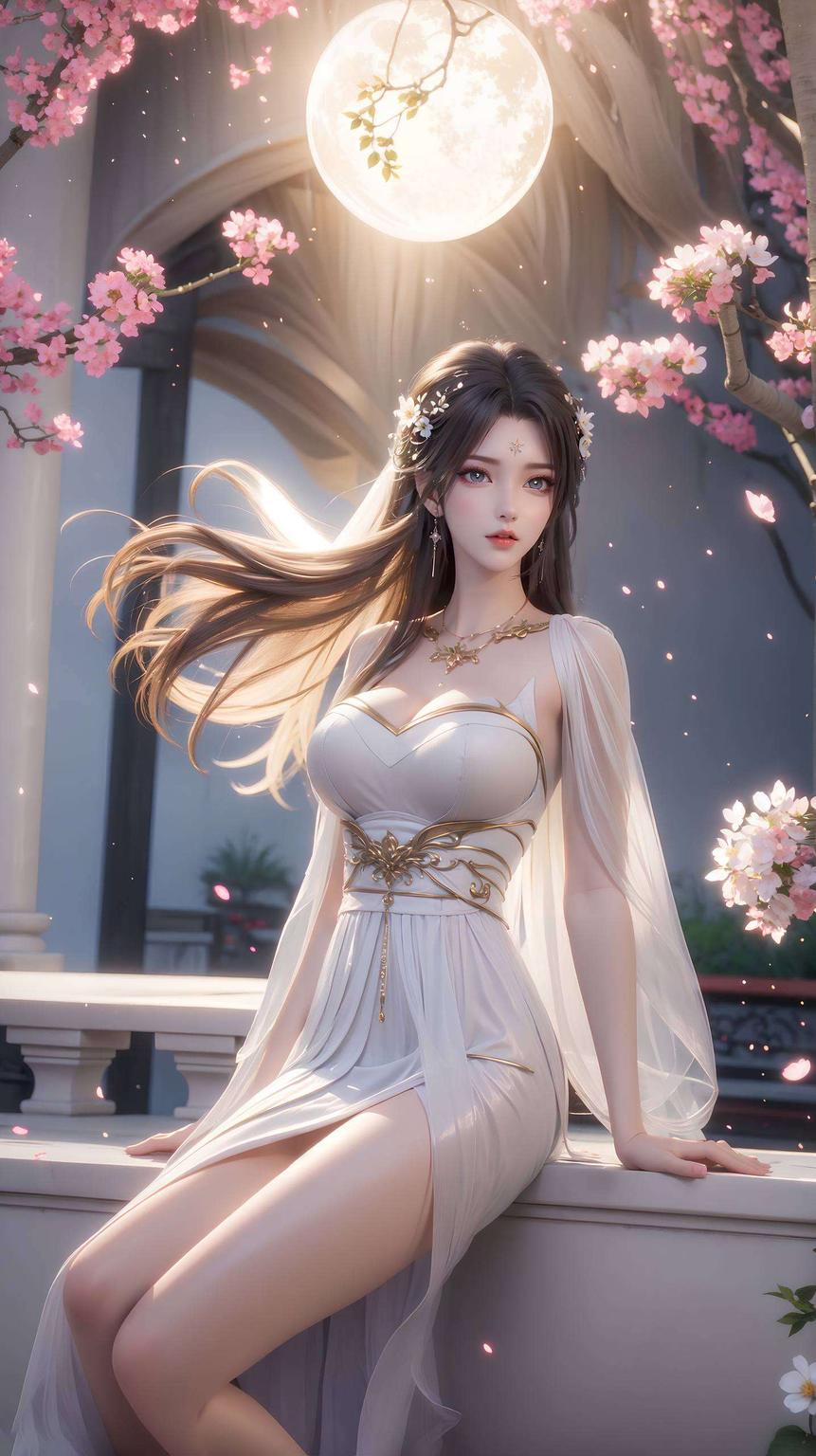 高清细腻清漪俯视