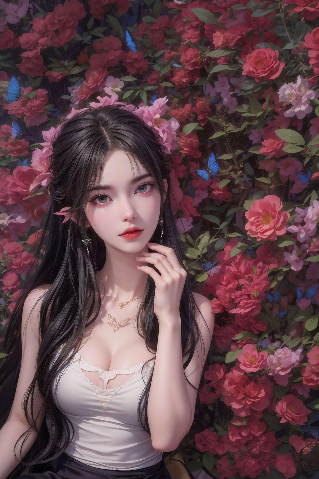 高清动画壁纸清漪惊艳全身美图