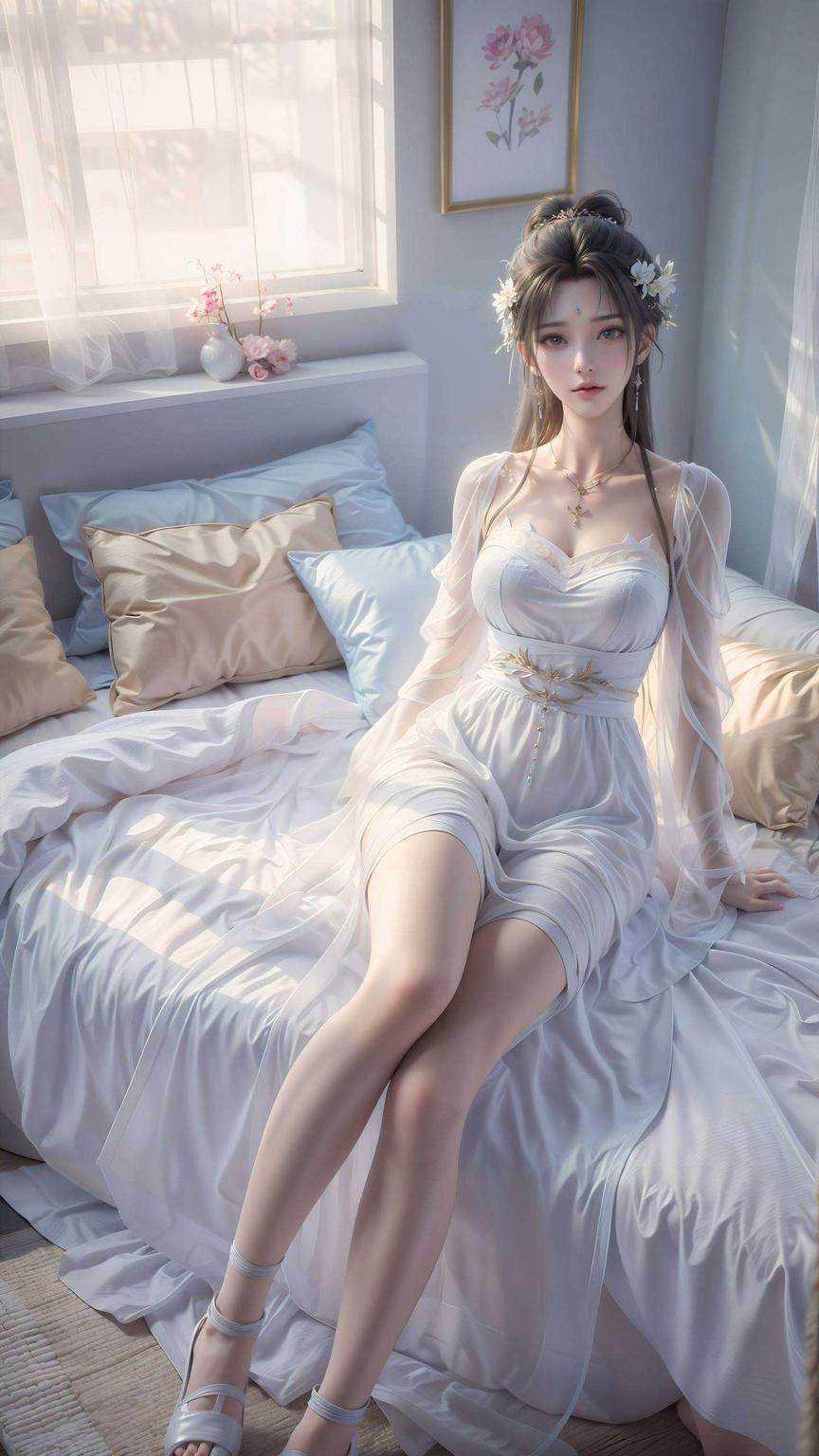 清漪新造型亮相高清壁纸美到爆表！这款1920x1080的PC壁纸