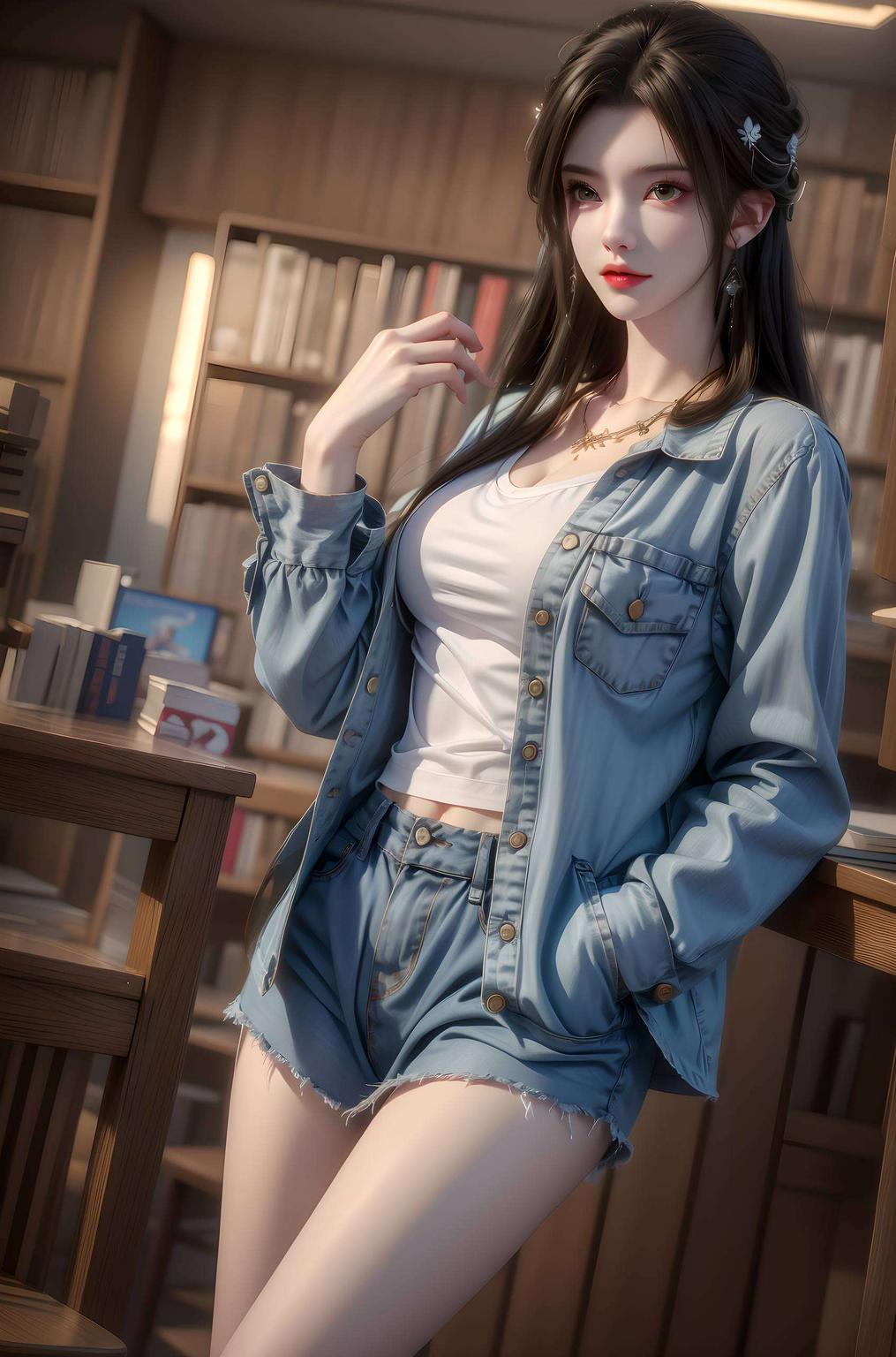 1920x1080分辨率清漪的美貌与气质