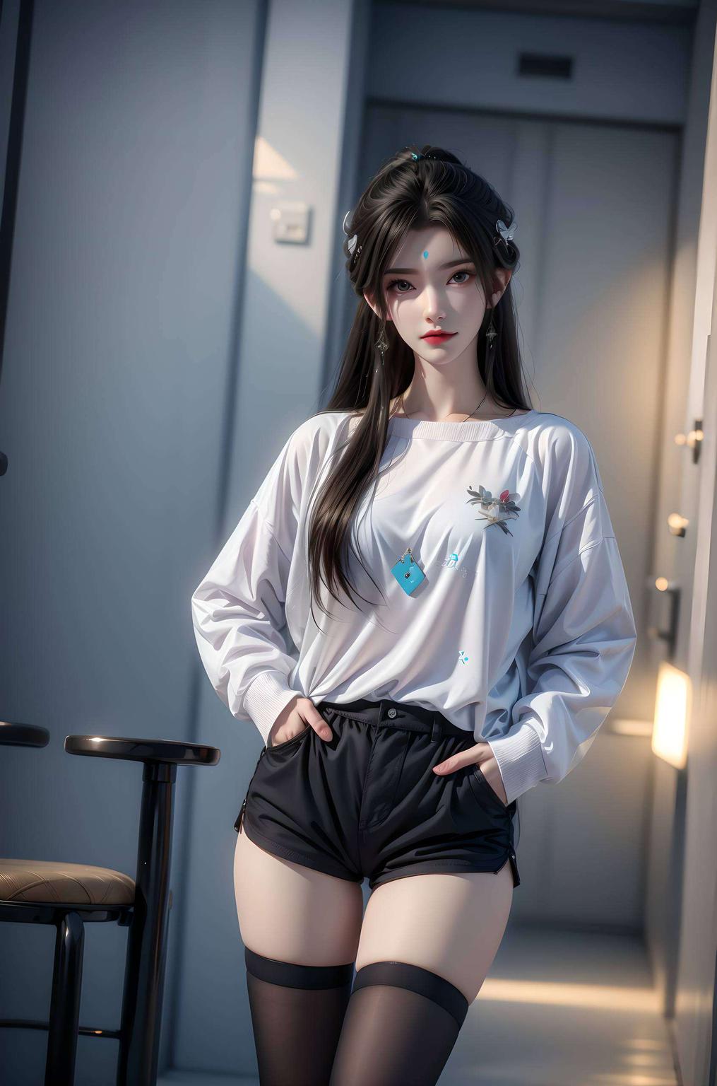 平板上的甜美风景带你进入浪漫二次元世界