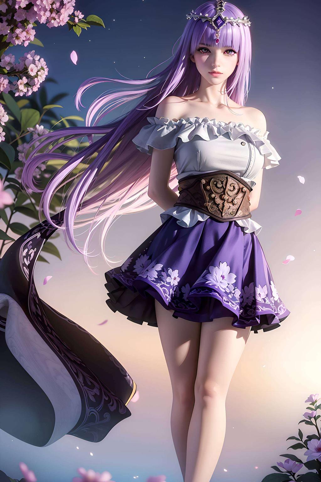 让少司命的绝美风华点亮你的屏幕吧！