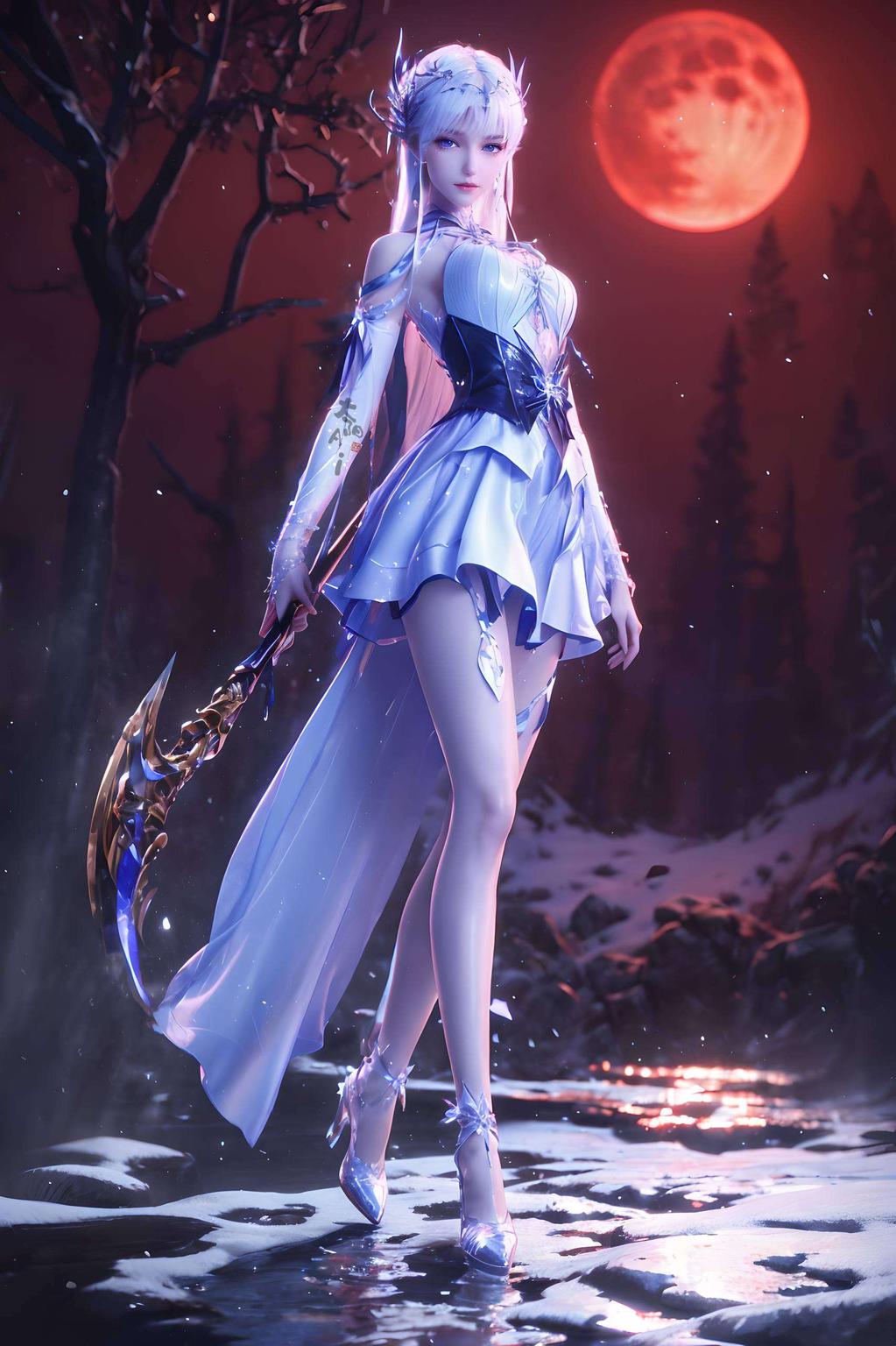 高光效果更是让圣采儿看起来灵动十足快来体验这款免费的精美壁纸吧！