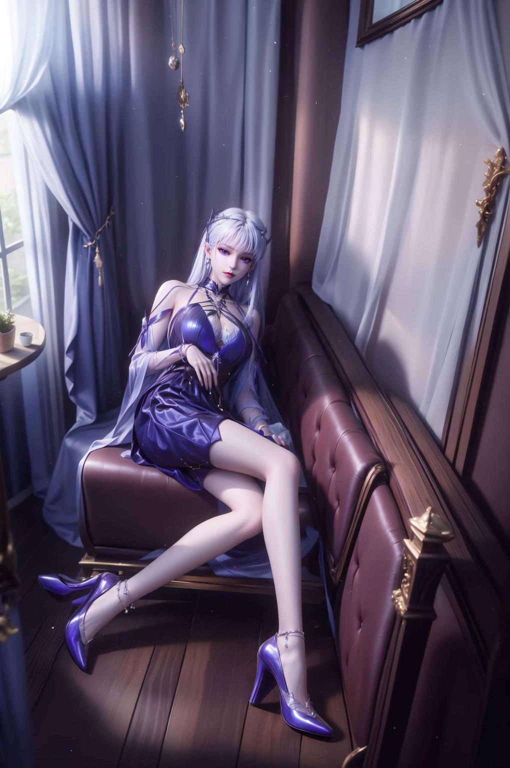 动漫迷们！这款高清壁纸简直绝了！看这圣采儿简直是二次元的灵魂注入！高清画质