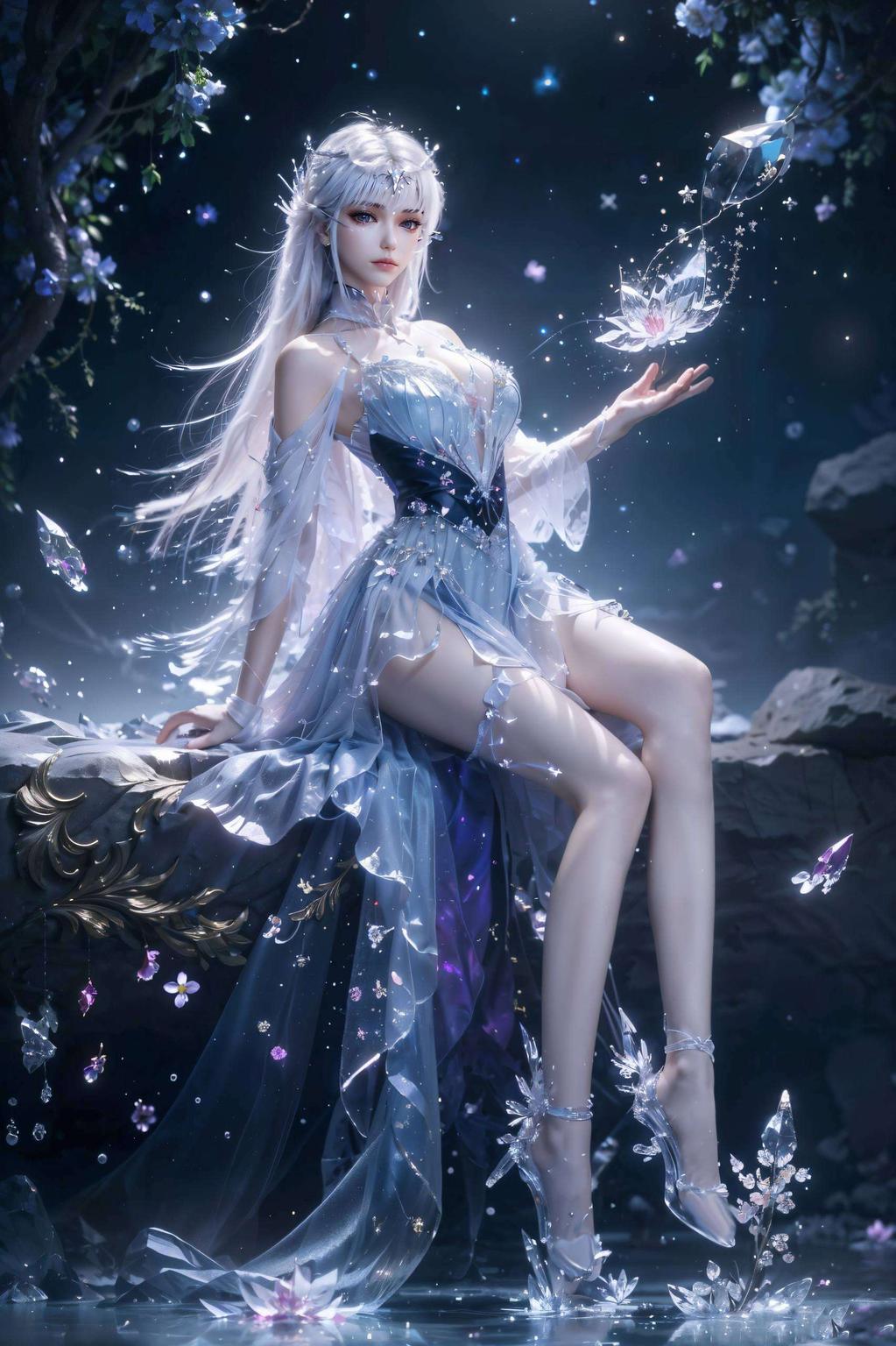 这高清壁纸简直绝了！看这《神印王座》里的圣采儿高清画质让她每一根发丝都清晰可见