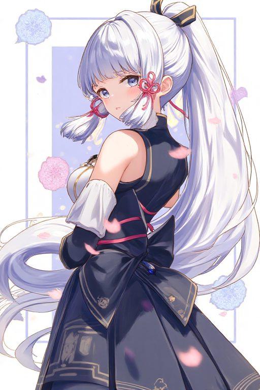 简直美爆了！快来感受这份清新浪漫吧！”主角是咱们的神里凌华和莹闺蜜哦！画面中