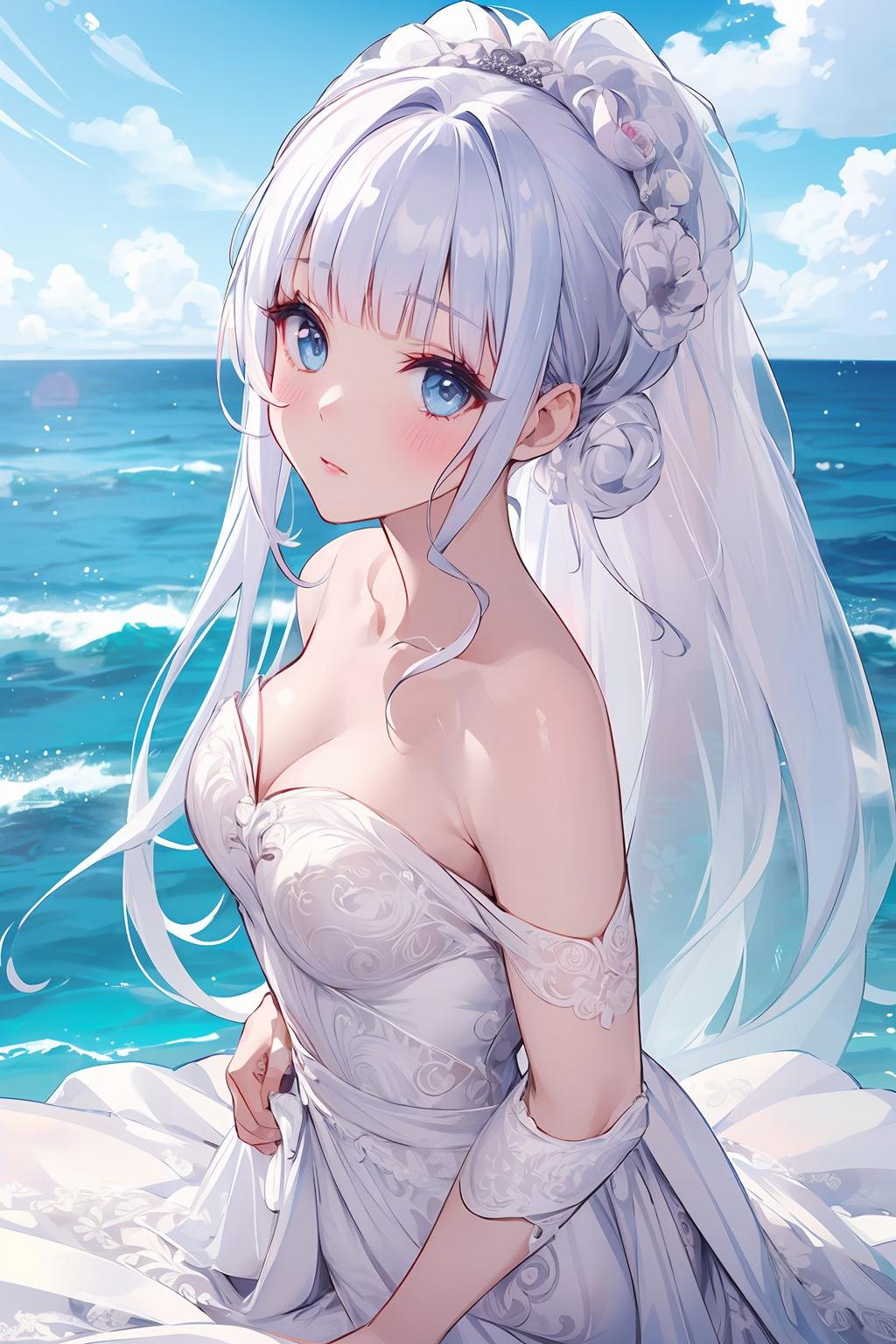 壁纸中眼神清澈