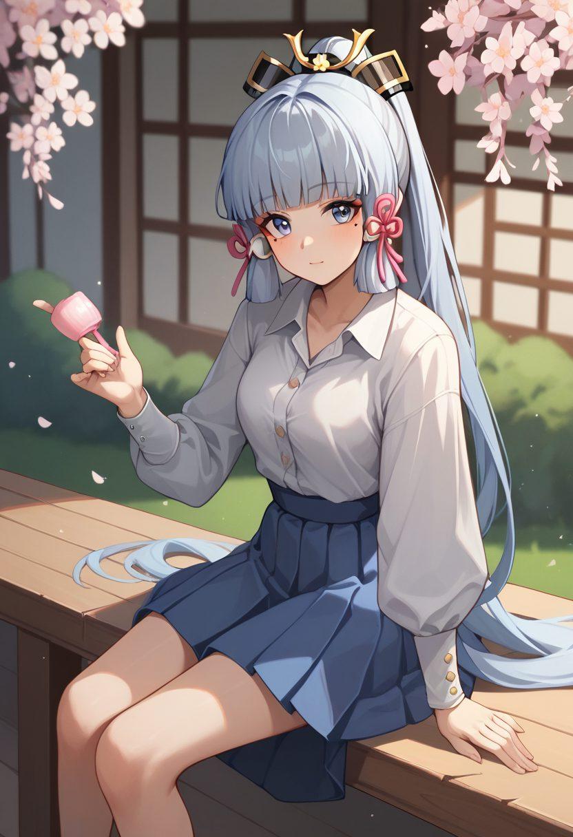 简直美爆了！看看这款神里凌华的漫画精致壁纸人物生动