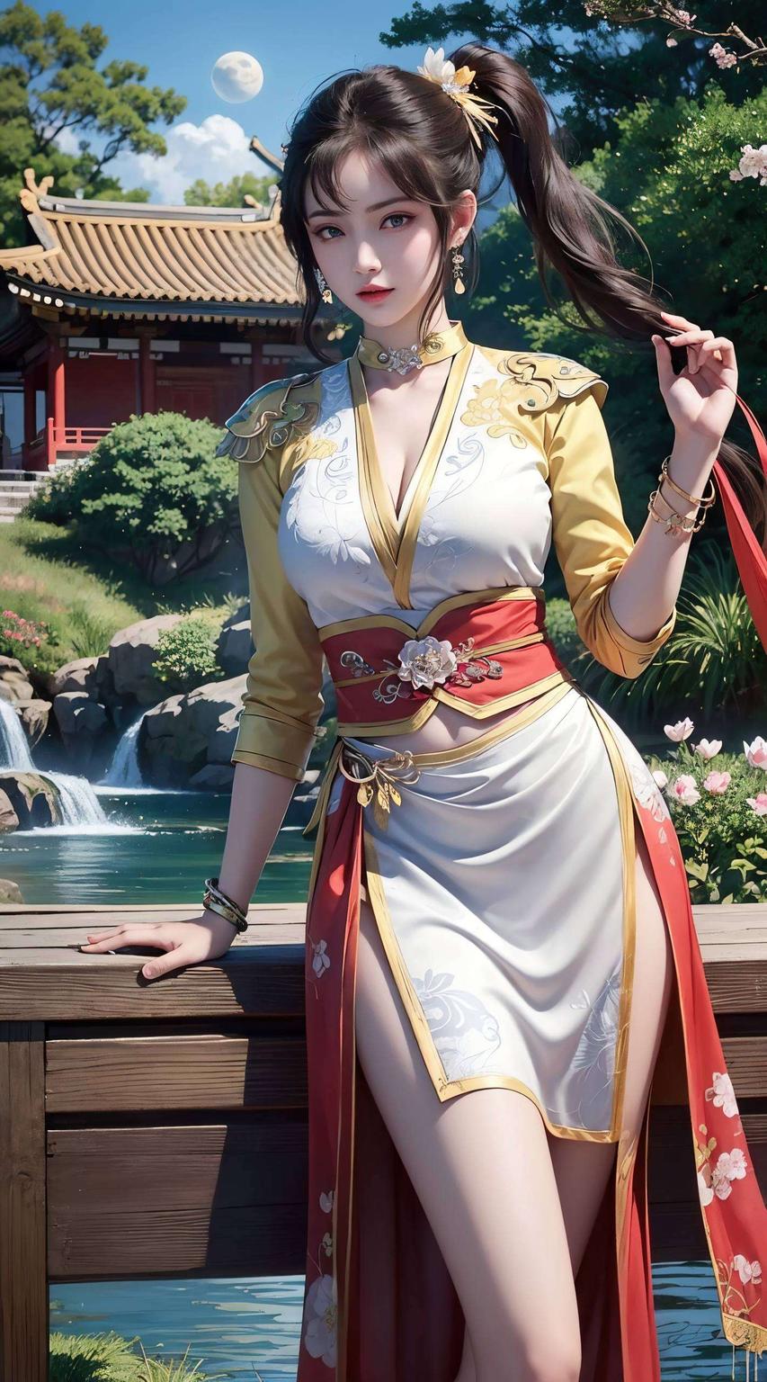 穿上泳装简直清新脱俗！这款竖屏壁纸少年歌行里的司空千落