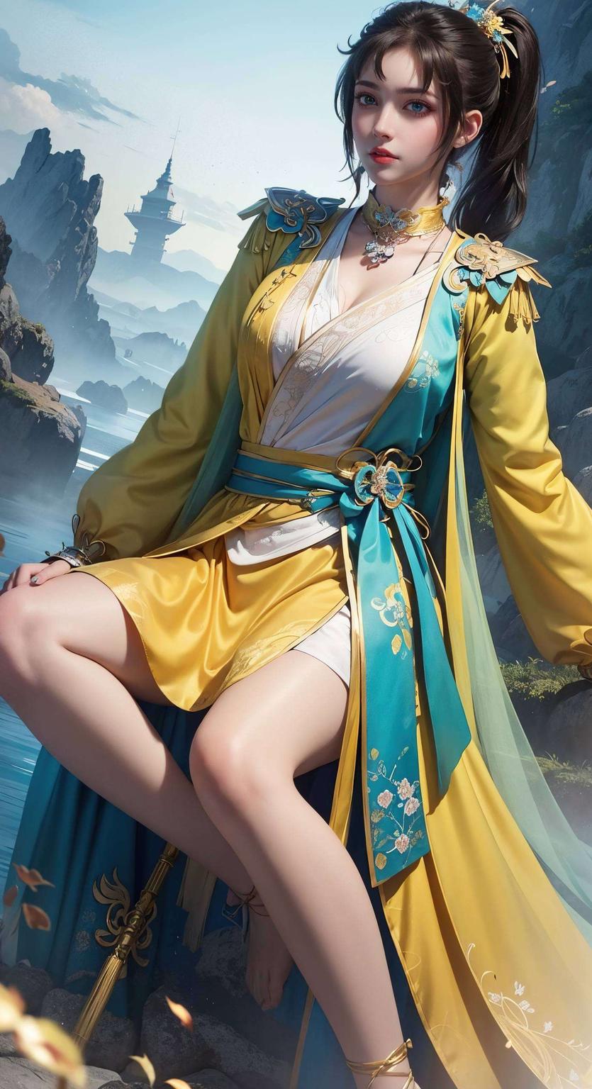 动漫美女司空千落优雅亮相带你领略国漫之美！✨🌸🖼️