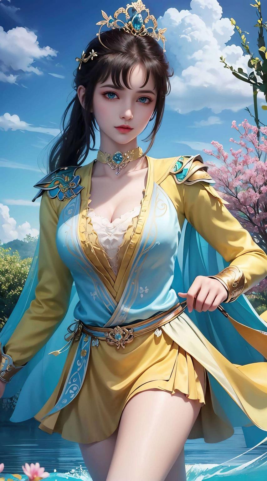 萌化你的锁屏司空千落我爱你壁纸