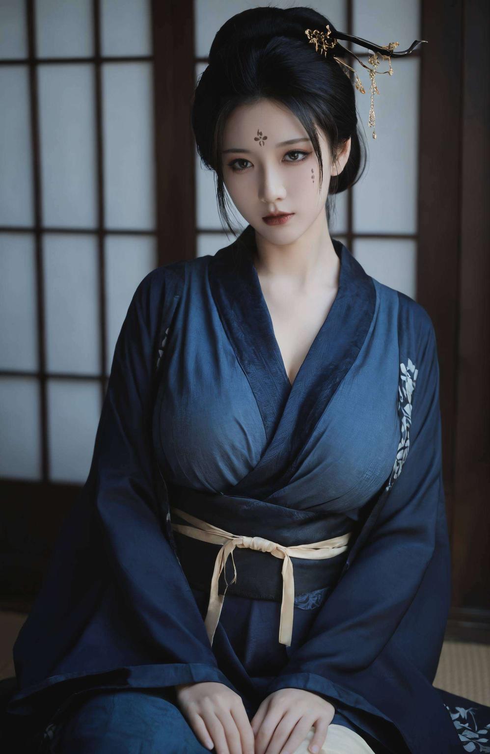 让你的平板瞬间变身艺术品！快来看看这优雅的姿态和神秘的氛围吧！色彩鲜艳