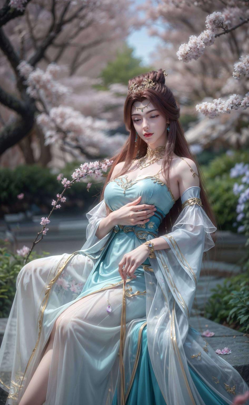 她的眼睛像星星一样闪耀柔和的光线洒在她脸上