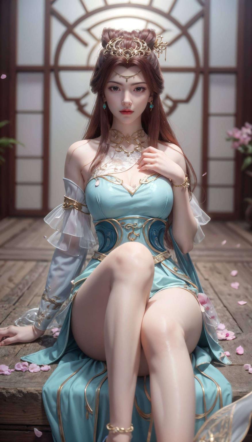 裙摆随风飘动大家好!今天给大家带来一款超美的动态壁纸——苏灵韵!这款女生壁纸完美像素