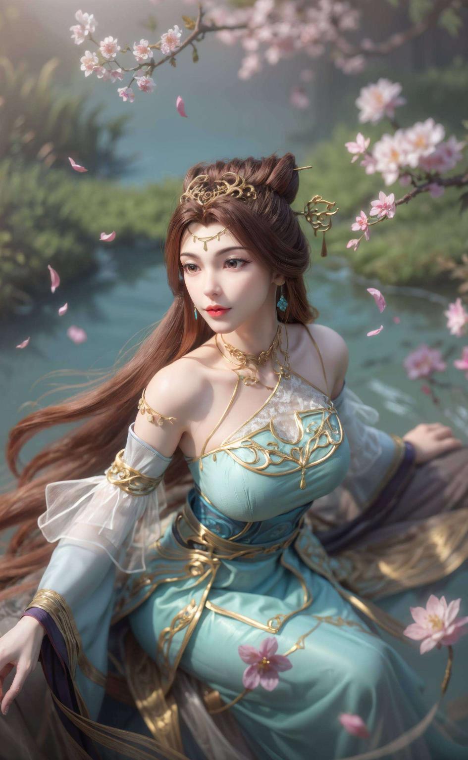 高清清晰画面中的她灵动可爱