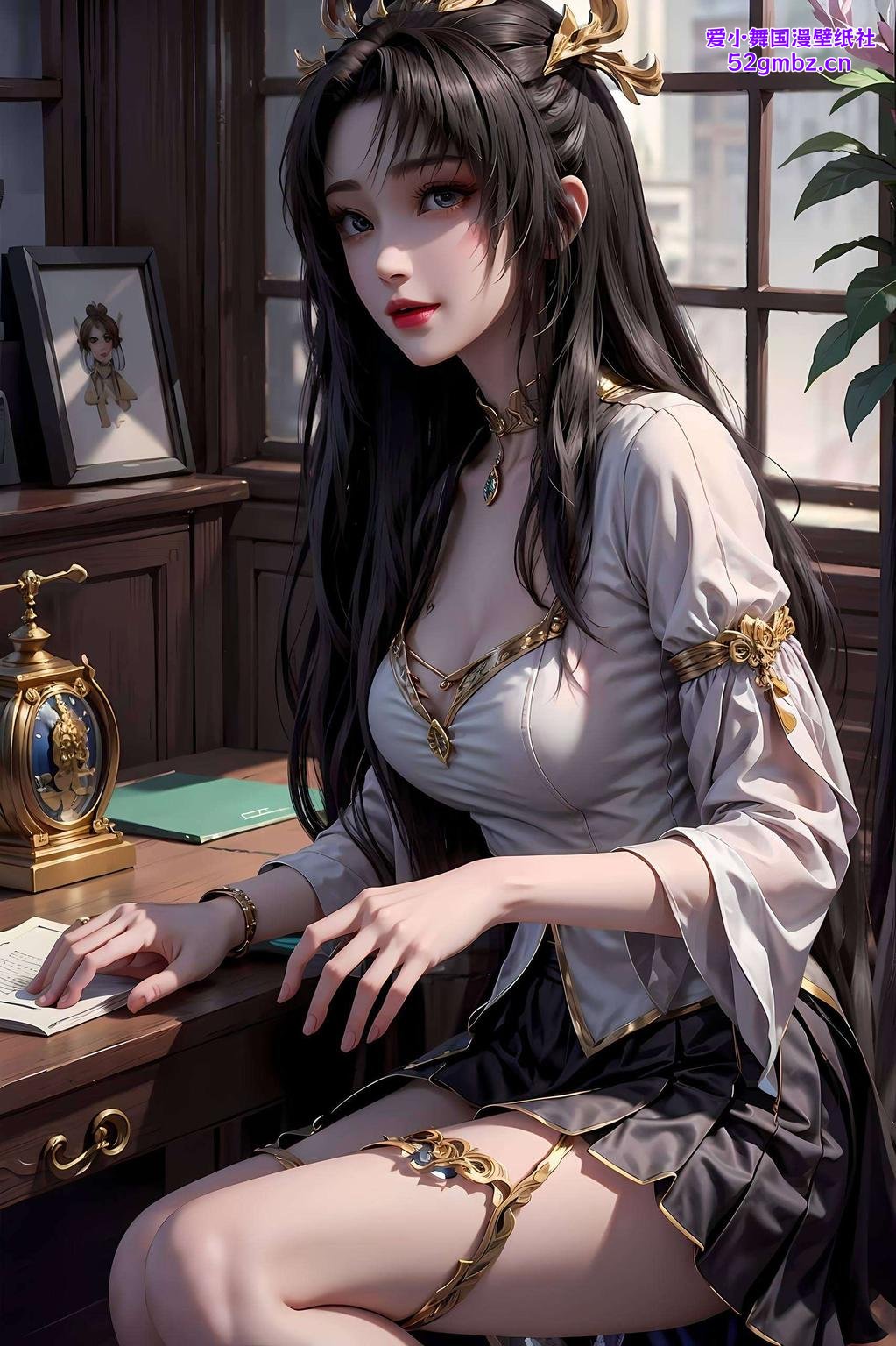 美艳动人一颦一笑尽显仙气