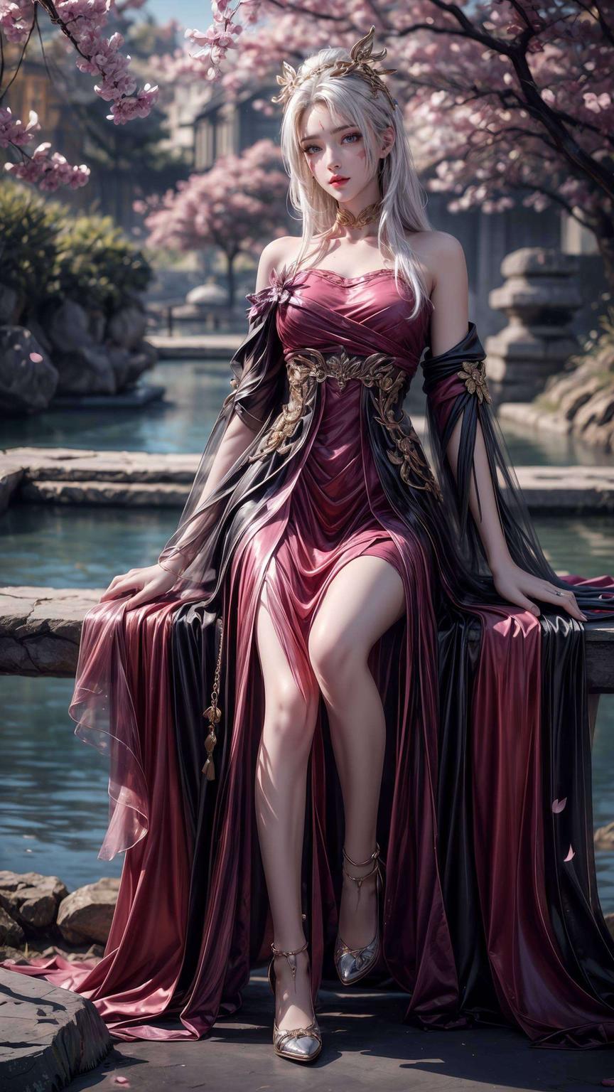 简直是苹果控的福音！画面中的天狐仙子泪珠闪烁萌化你的心！快来感受这高清细腻的可爱壁纸