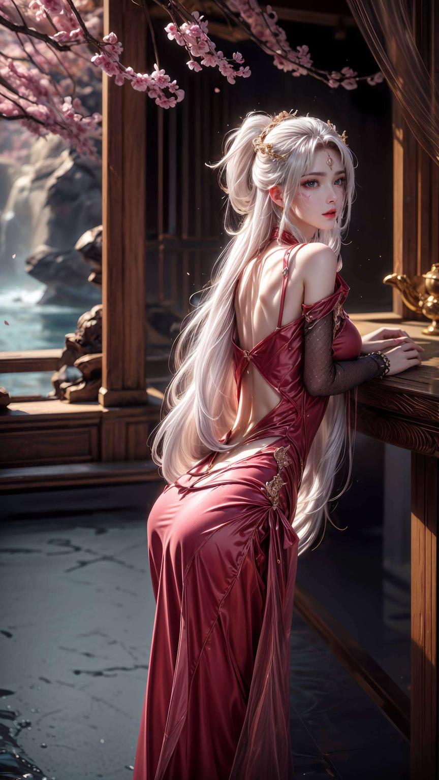 灵动的大眼可是天狐仙子的高清静态图片哦！细腻的毛发