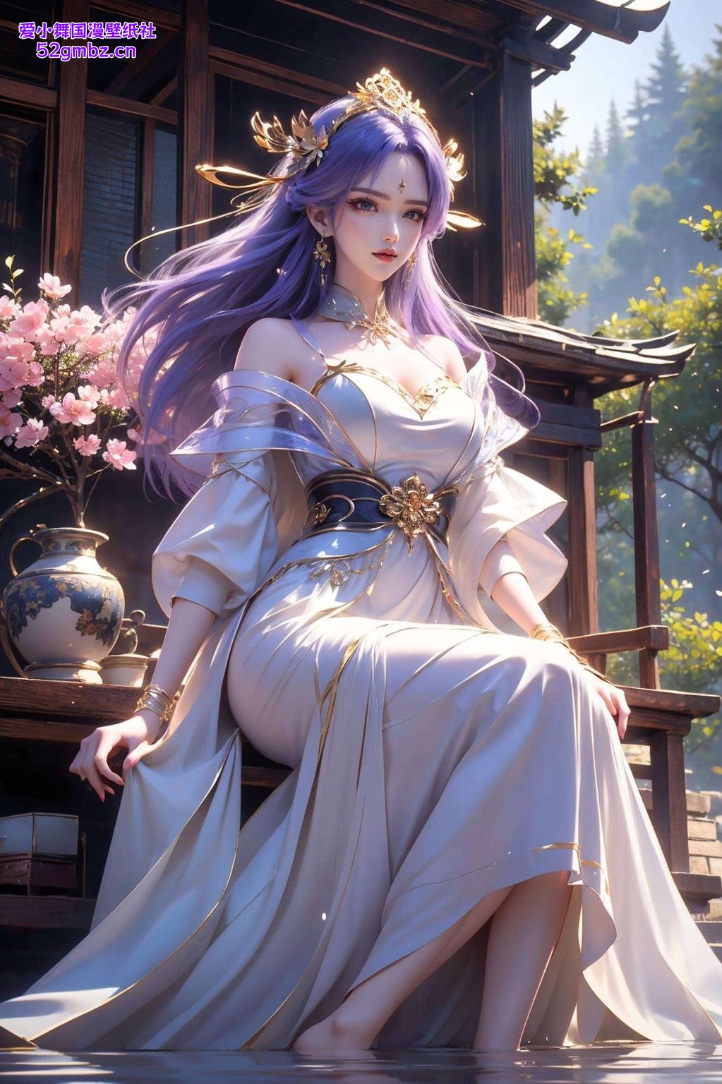 iPhone宽屏这款天穹长老手办壁纸