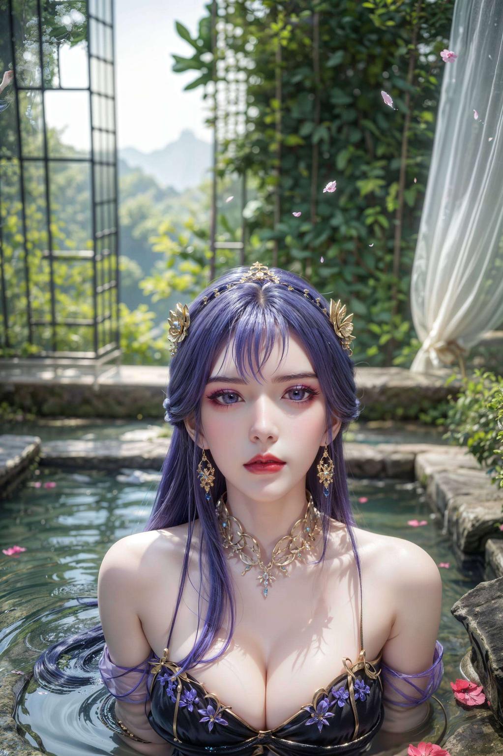 是不是觉得画面美得像是从漫画里跳出来的一样？快来收图吧让你的电脑桌面也古风一把！