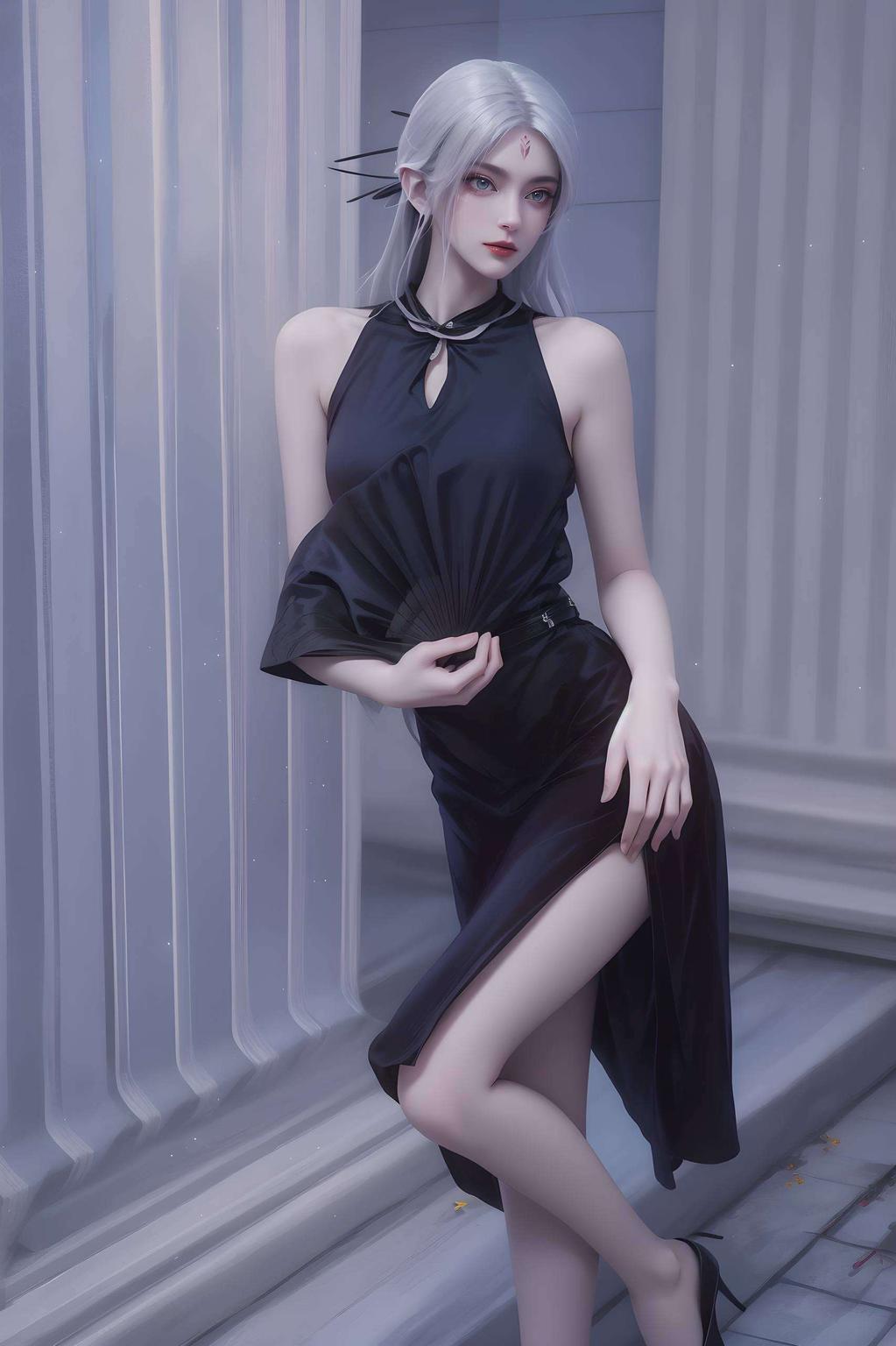 小白仙气环绕美得让人心动