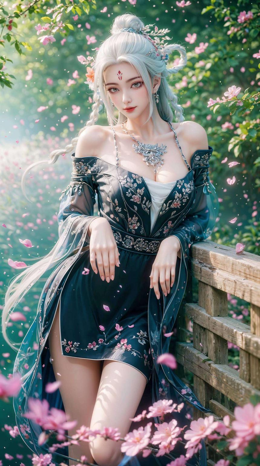 小白仙姿尽享简易美图